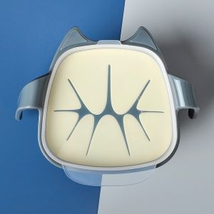 300ml Soft Silicone PP Feeding Suction Baby Food Bowl With Straw