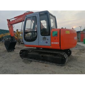 Used Hitachi Ex60 Mini Crawler Excavator in Excellent Working Condition with