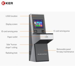 Face Recognition Self Service Terminal Horizontal Interactive All In One Pc