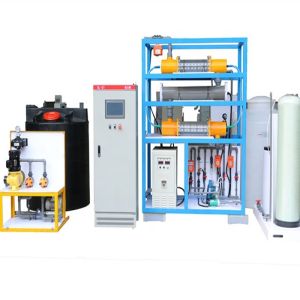Buy cheap Customized Voltage 50g-20kg/H Brine Electrolyzer Electro Chlorination System from wholesalers
