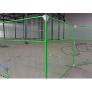 Buy cheap Customizable Color Canada Construction Fence Panels PVC Temporary Fence from wholesalers