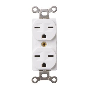 Buy cheap Straight Blade Wall Receptacle 15A 250V With Standard Grounding from wholesalers