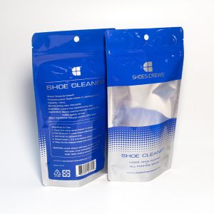 Buy cheap Portable Stand Up Bags With Transparent Windows For Shoe Cleaner Packaging Featuring Versatile Functionality For Multi-Scene Use. from wholesalers