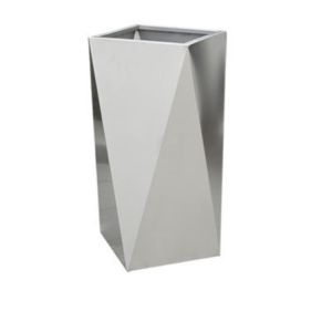 Buy cheap Small white irregular flower pots geometric modern planter from wholesalers