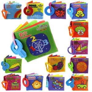 Baby Cloth Books For Baby Educational Toys with Sound Paper For Baby Early