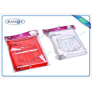 Buy cheap Red Square / Round Disposable Washcloths 100% Virgin Polypropylene from wholesalers