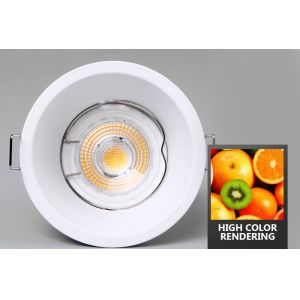 Buy cheap 82mm LED Recessed Downlight Fixtures 5w 6w 7w GU5.3 For Hotel from wholesalers