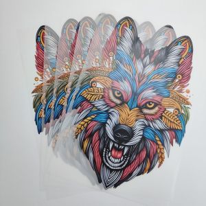 Buy cheap Multiple Colors Custom DTF Transfer Labels Stickers DTF Transfer Printing from wholesalers