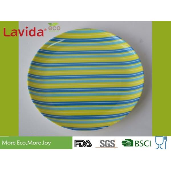 Buy cheap Reusable 20cm / 25cm Melamine Camping Dishes Tasteless High Temperature Tolerance from wholesalers