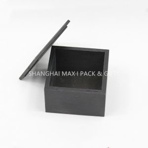 Rectangular Luxury Packaging Boxes , Unfinished Small Wooden Packaging Boxes