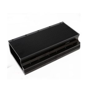 Buy cheap Enclosure Aluminum Extrusions For Electronics , Black Alu Profiles OEM from wholesalers