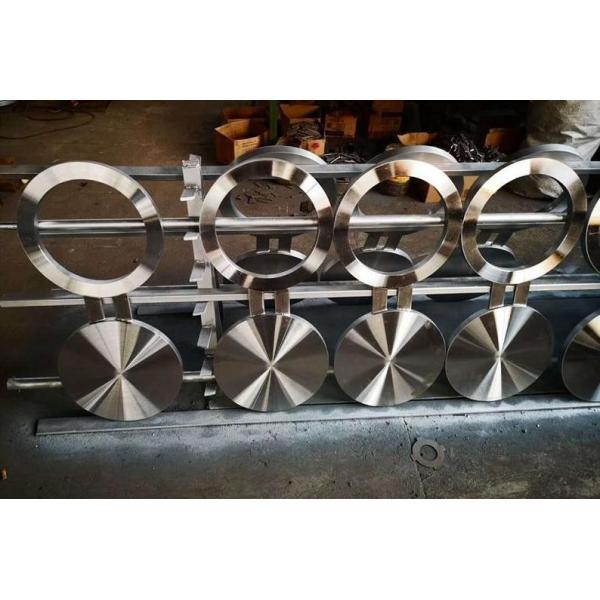 150LB Spectacle Blind Flange Nickel Alloy Steel ANSI ASTM B564 UNS N08825 RF 6" 0.5'' To 72"