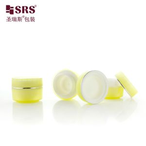 SRSI 15g 30g 50g Matte Finished Plastic Semi-transparent Color PP Facial Gel Eye