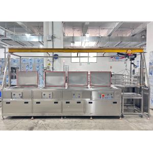 Semi Automatic Industrial Ultrasonic Parts Washer 28KHZ Ultrasonic Cleaner