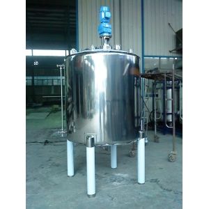 Thick / Thin Agitator Mixing Tank Adopts Vertical Circular Tanks