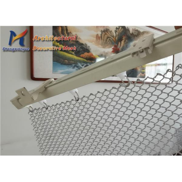 Golden Aluminum Wire Mesh Screen Flexible Dividers 1.5mm
