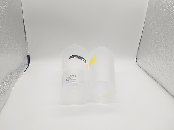 In Mould Label Plastic Clear Cup 700ml BPA Free -20 to 120℃ Temperature