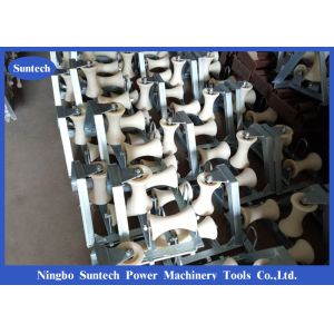 Buy cheap Galvanized Triple Aluminum ISO Cable Corner Roller from wholesalers