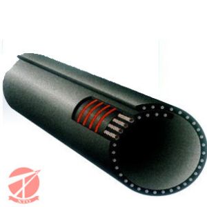 Buy cheap Strong Impact Resistance Rubber Steel Cord PIPE Conveyer Belt from wholesalers