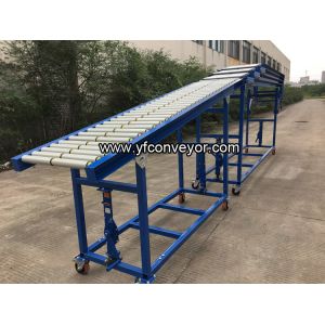 Buy cheap Gravity Telescopic Roller Conveyor for Unloading Containers from wholesalers