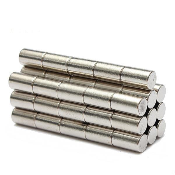 Buy cheap Neodym Round Magnet with Cutting Service at N52 Cylinder from wholesalers