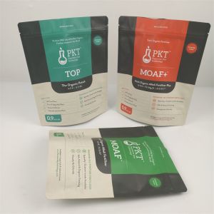 VMPET Doypack Plastic Pouches Packaging Smell Proof Pantone CMYK 120 Microns