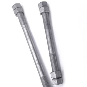 1/2 3/4 Super Duplex ss Double end stud Bolt with nut 2507 2205 2507 904L