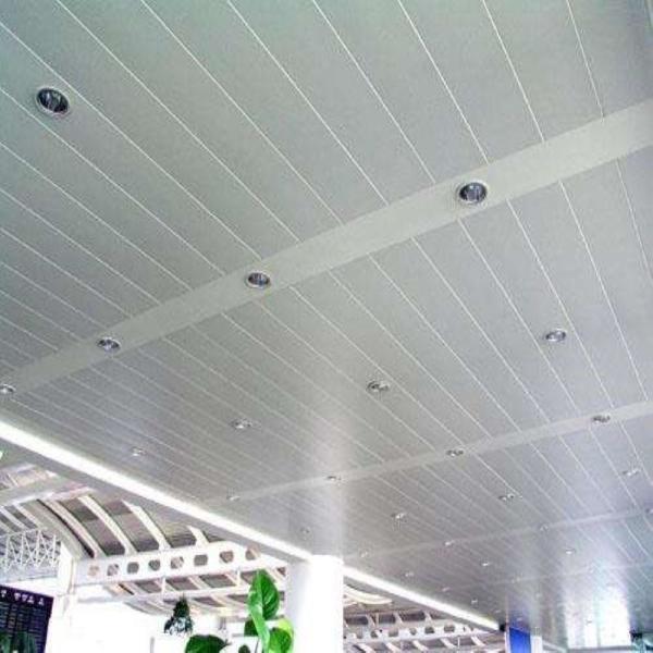Quality Fireproof S Strip Aluminum Metal Ceiling 600mm Width For Shopping Mall for sale