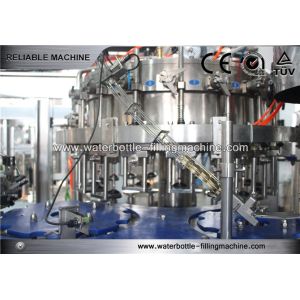 Vertical Glass Bottle Filling Machine Carbonated Drink Bottle Rinsing Machine