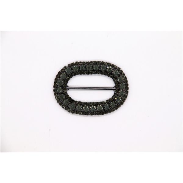 Quality Women'S Rhinestone Shoe Clips Zinc Alloy / Iron / Copper Material for sale