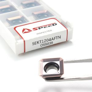 Buy cheap Sharp Tungsten Turning Carbide Milling Insert Steel SEKT1204AFTN OS5835 from wholesalers