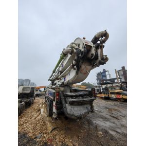 Buy cheap Stocked 49m Used Concrete Boom Pump with High Capacity and Cylinder Type Structure from wholesalers