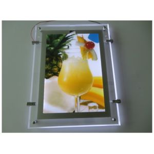 Buy cheap Slim advertising led illuminated crystal light box from wholesalers