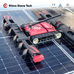 Buy cheap Solar Panel Cleaning Robot Solar Panel Machine Wet and Dry Solar Panel Cleaning Robot from wholesalers