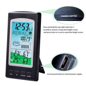 Buy cheap Wireless Weather Station With Precision Temperature And Humidity Meter from wholesalers