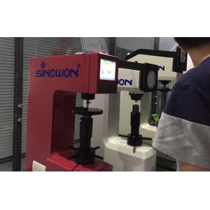 Manual Loading Dial Gauge Rockwell Hardness Testing Equipment With Vertical