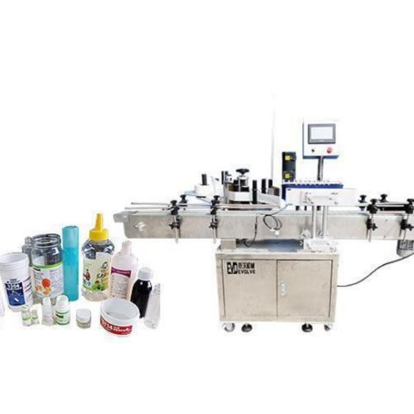 600KG Glass Jar Labeling Machine 2000mm Plastic Bottle Label Printing Machine