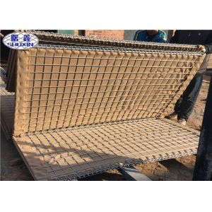 Buy cheap Sand Filled Gabion Flood Barriers With Geotextile Galvanized Steel Wire from wholesalers