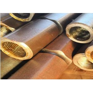 Polygonal Kelly Drill Rod Pipe With Taper Small Pitch Thread For Mining And Well