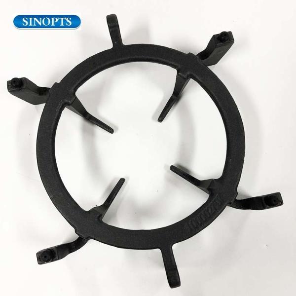 Buy cheap Sinopts OEM Manufacture Enamel Cast Iron Grid Grill Grate Burner Grate Pan Support from wholesalers