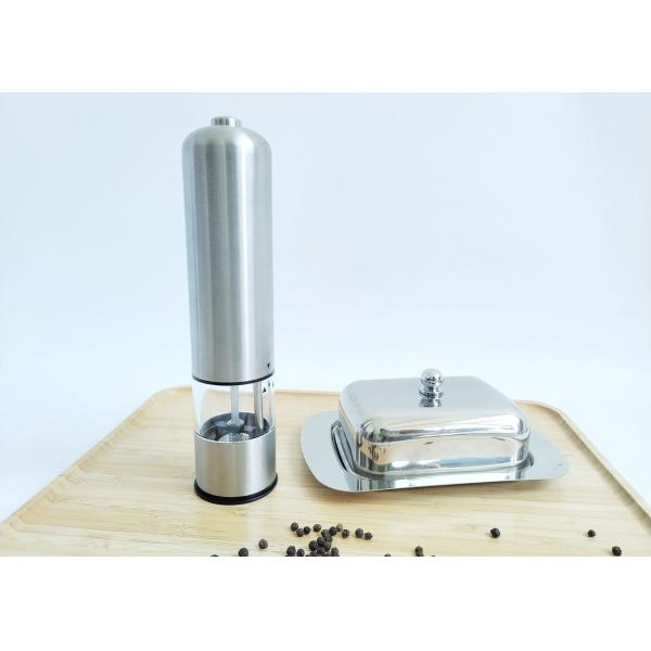 Various Sizes Dual Salt / Pepper Grinder With Handle Ergonomic Design For Easy