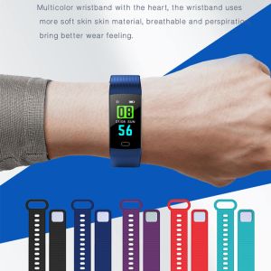 Fitness Bluetooth Smart Bracelet Vibrating Alarm Support Blood Oxygen Activity