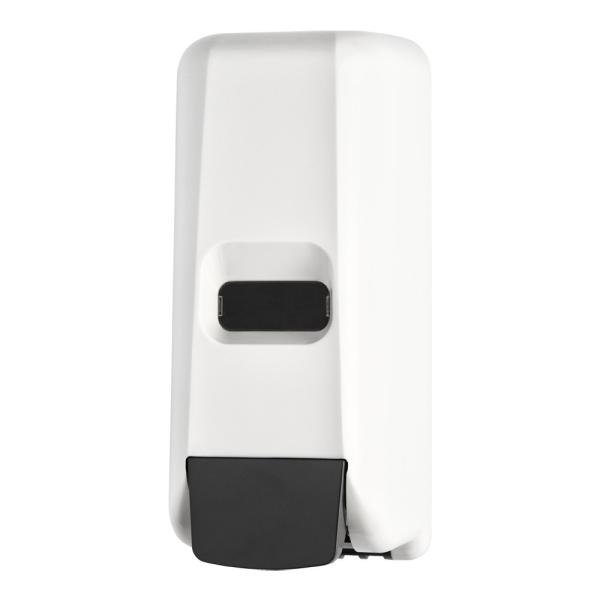 Quality 1000ml Manual Foam soap dispenser with refillable reservoir, ABS plastic, white color, wall mounted for sale