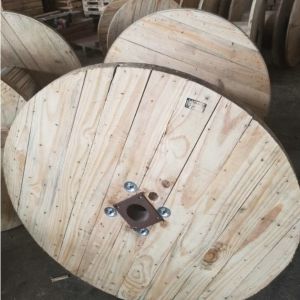 Buy cheap Single Face Wooden Cable Reel Cable Drum Pine Recycled Cable Reels from wholesalers
