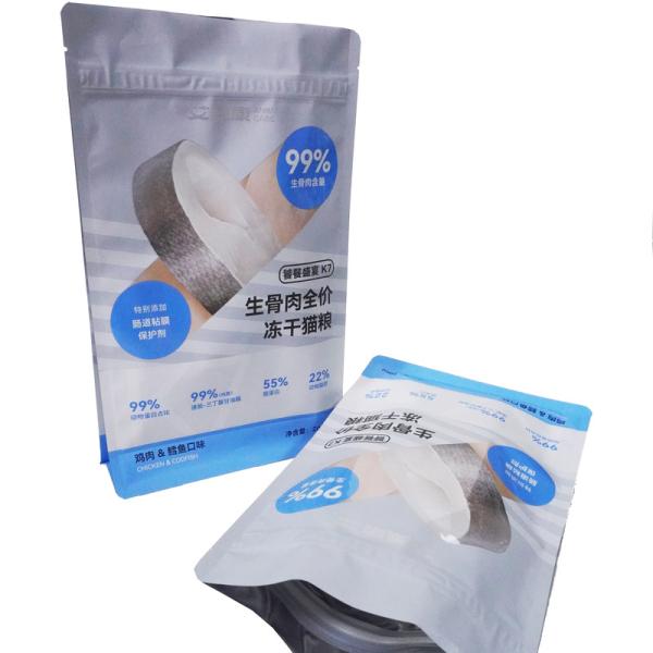 Buy cheap Moisture Proof Foil Printing Laminated Food Packaging Pet Frozen/Dry Bag With Zipper Seal from wholesalers
