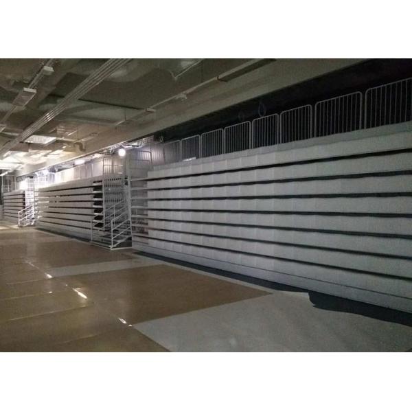Stable Spectator Retractable Grandstands High Density Polyethylene With Blow