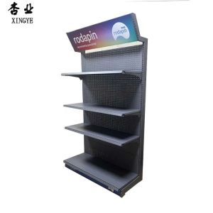 Buy cheap Factory customized color size metal heavy duty multipurpose detachable wall shelves for retail store from wholesalers