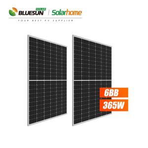 Buy cheap Bluesun Mono Solar Half Cell 375watt Pv Range 36v 360w 370w 375w Solar System for Home Use from wholesalers