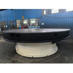 50T Welding Positioner Turntable For Pipe Roller Tank Fabrication
