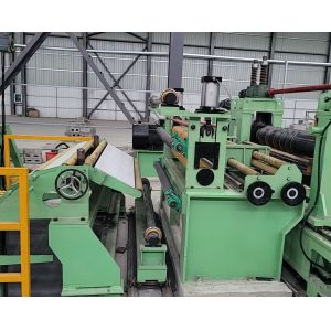 Automatic Copper Strip Slitting Machine 90KW With Adjustable Tensioner
